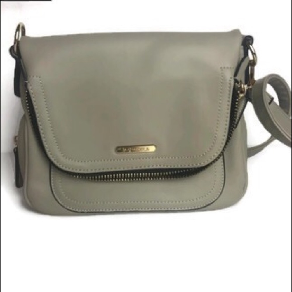 Michaela gray crossbody purse
